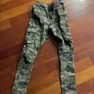 H&M camo cargo joggers